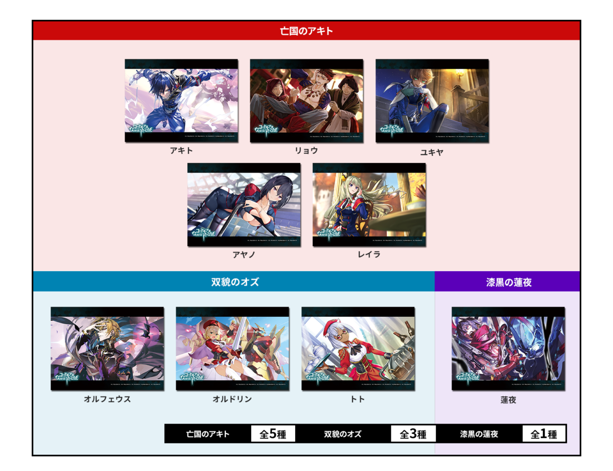 コードギアス Genesic Re;CODE」のコンビニブロマイド（解放イラスト 